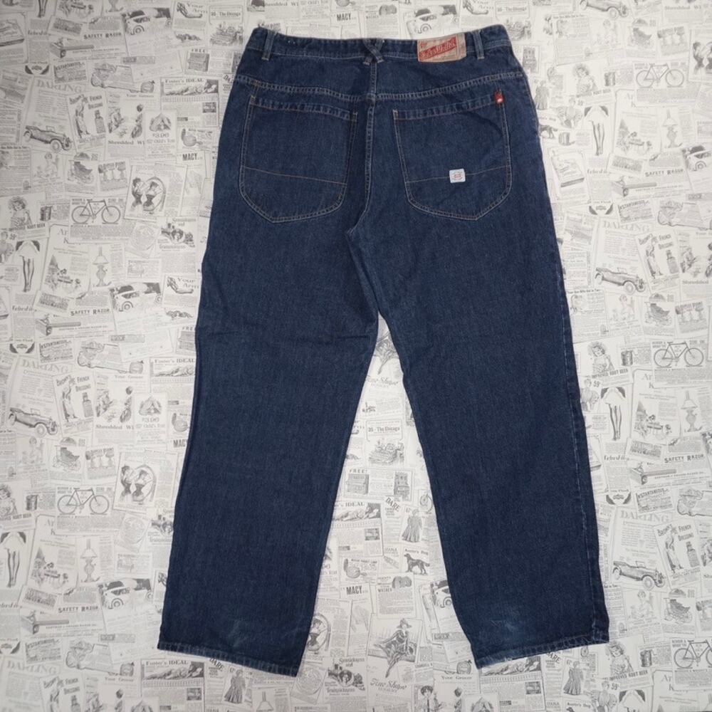 38 - Vintage Y2K Ecko UNLTD. denim baggy hip hop 2000s pants